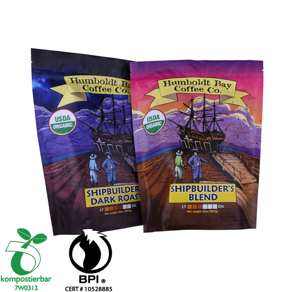 Изготовленный на заказ поставщик биоразлагаемых дой-пакетов с прозрачным окном в Китае