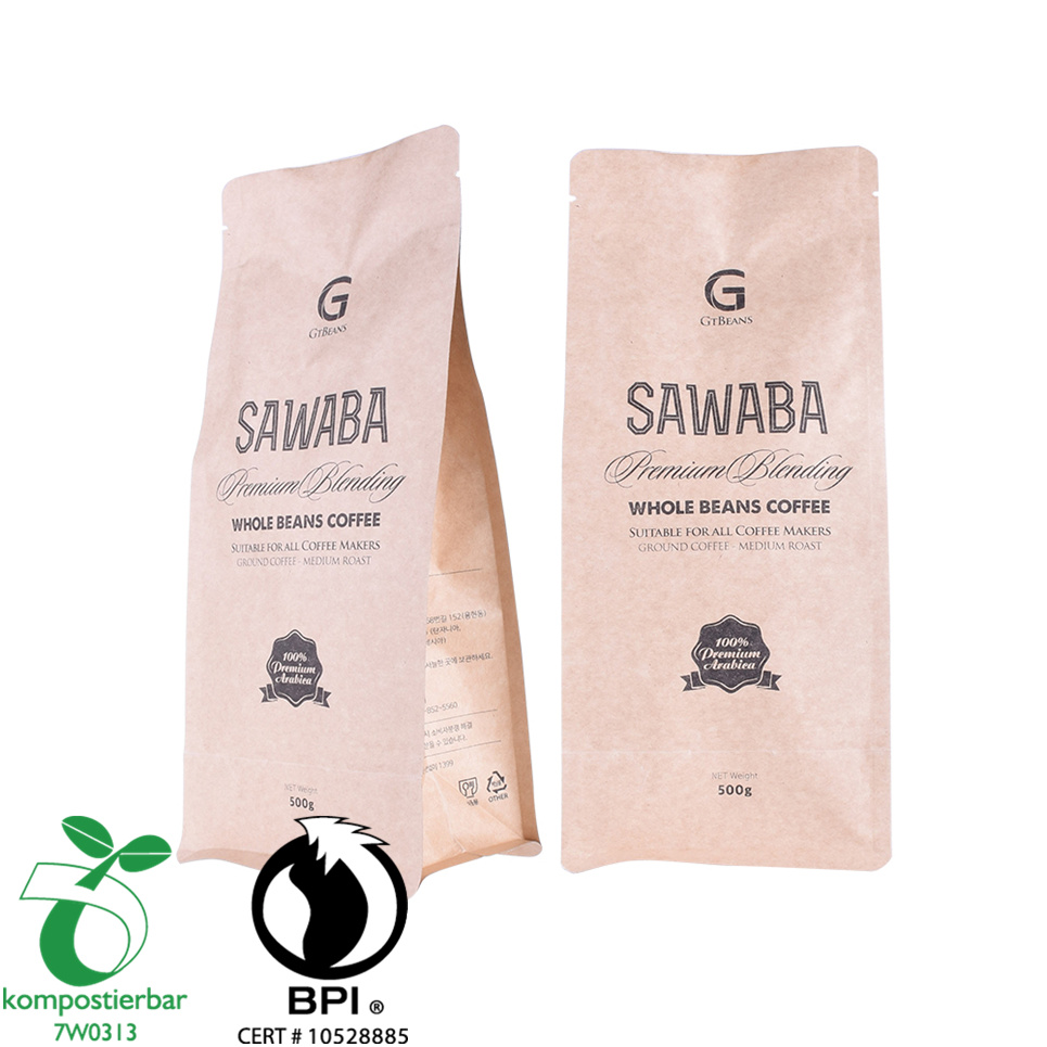 Экологичная фабрика по упаковке шоколада Ziplock с плоским дном, Китай