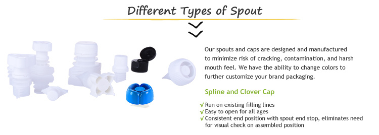 Фольга Stand Up Liquid Packaging Juice Jelly Spout Pouch Bag