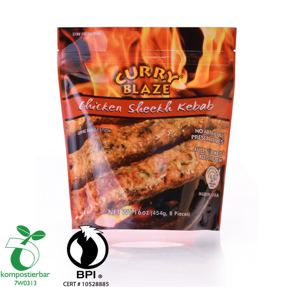 Fábrica de bolsas llanas ecológicas compostables de China