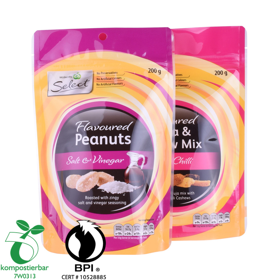 OEM نافذة واضحة قابلة للتحلل كيس نشا الذرة مصنع الصين