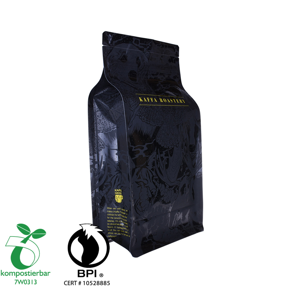 Eco Flat Bottom Food Packaging Bio Factory Китай