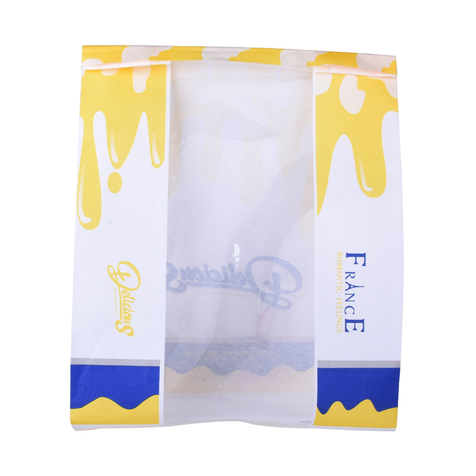 Download Wholesale Customized 5kg Flour Packaging Paper Wheat Flour Bag With Window Biopacktech Co Ltd