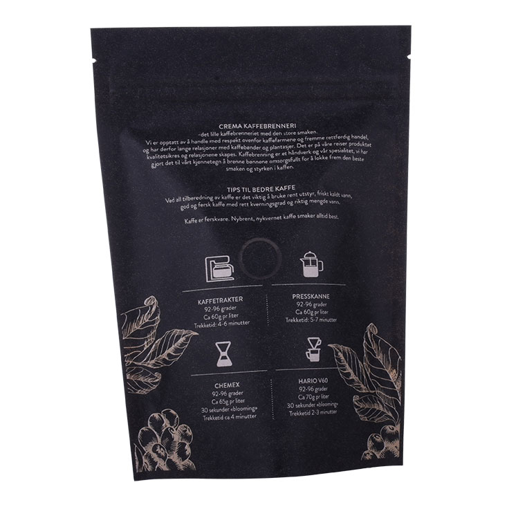 Eco-Friendly High Barrier Stand Mint Tea Package Bag Wholesale