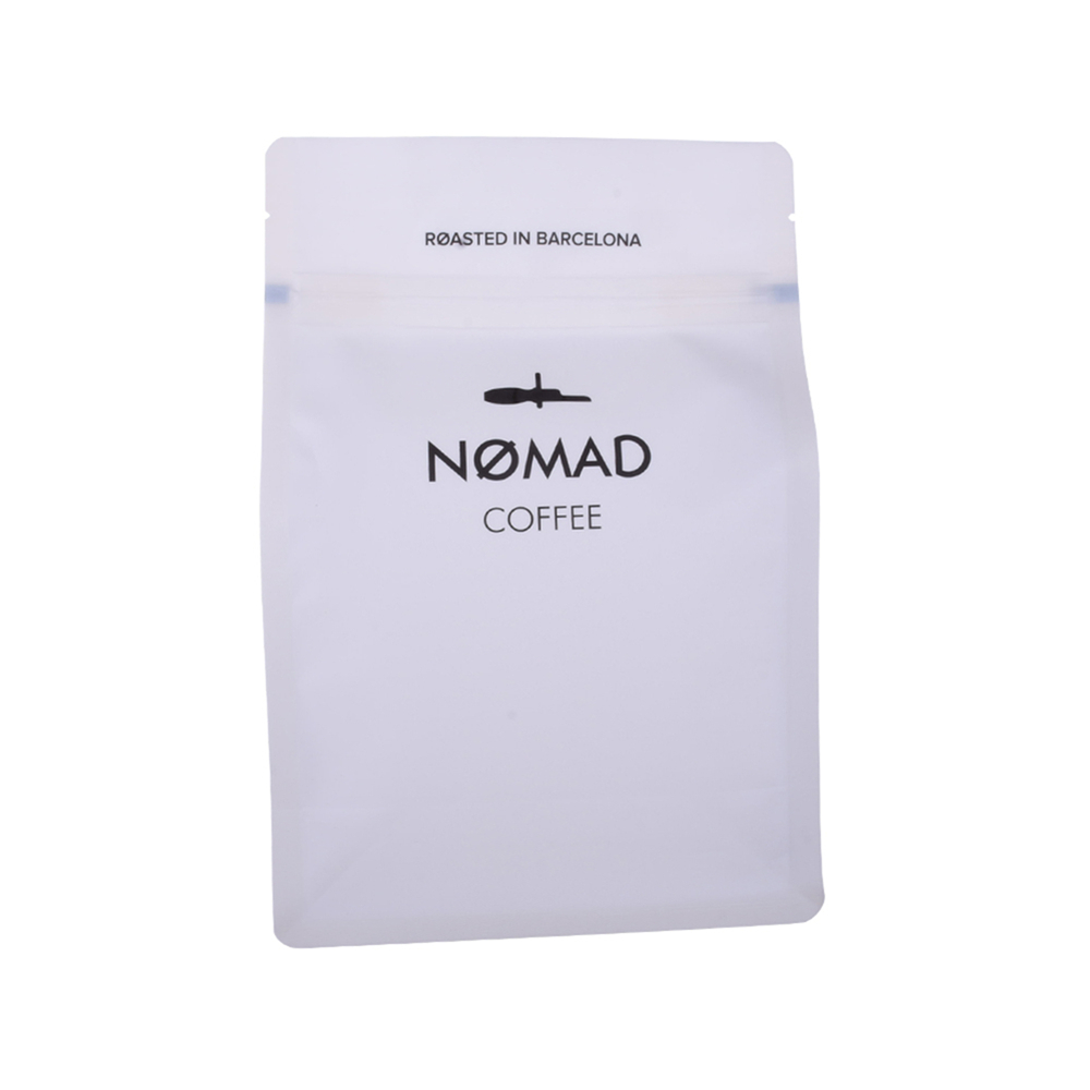 Fornitore di sacchetti per imballaggio in chicchi di caff&egrave; a fondo piatto richiudibili con valvola in Cina