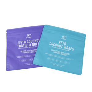 ขนาดที่กำหนดเองเป็นมิตรกับสิ่งแวดล้อมพิมพ์โลโก้ปิดผนึกถุงซีลสูญญากาศที่ย่อยสลายได้