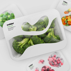 Barri&egrave;re contre l'humidit&eacute;, meilleur emballage alimentaire, film de couverture recyclable pour plateaux &agrave; laitue
