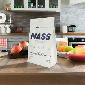 Tilpasset t&oslash;rrpulveremballasje med flat bunn gjenlukkbar proteinpulverpose