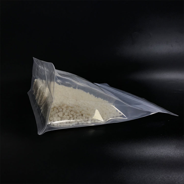Eco Friendly 100% PE smelly proof recyclable bags with ziplock for powder package 