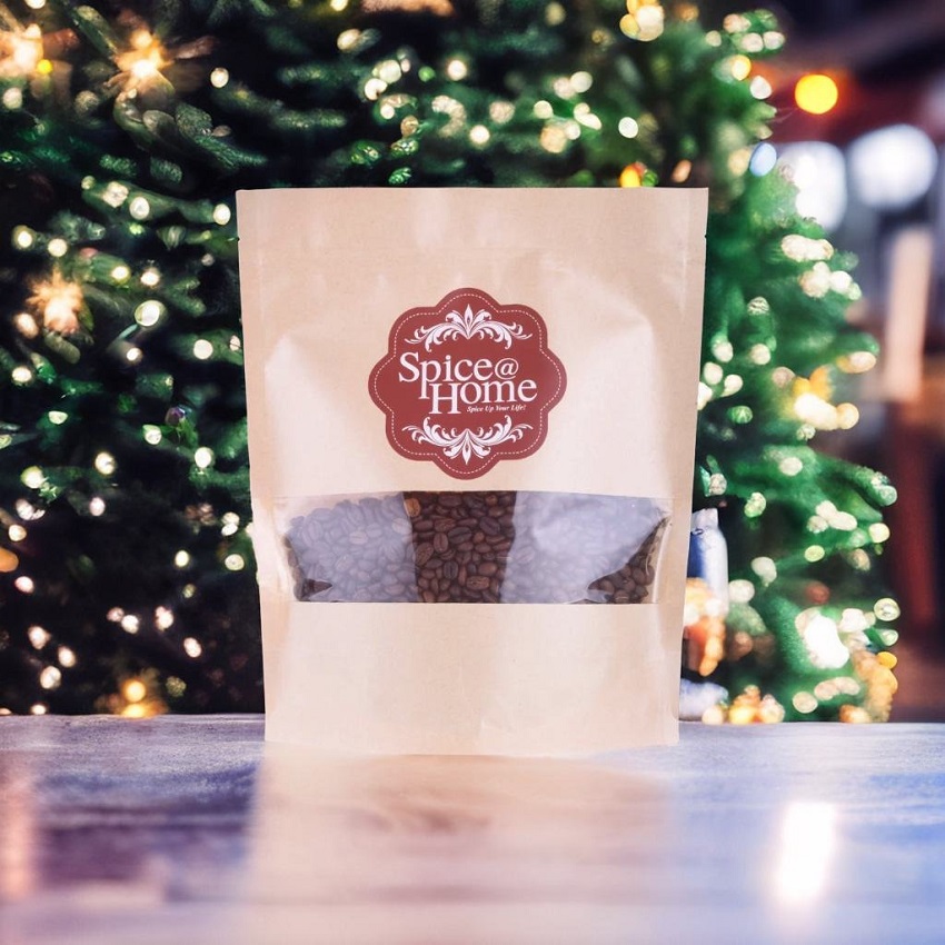 Wyprzedaż fabryczna z blokowym dolnym białym zaworem odgazowującym, zgrzewalne torby na kawę