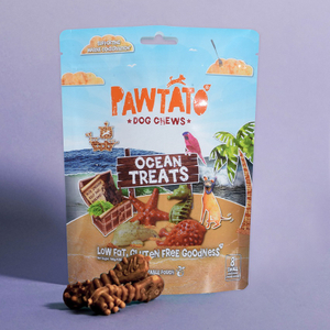 Kemasan Perawatan Anjing Kompos Tas Anjing Kenyal Kering Kunci Ritsleting yang Dapat Ditutup Kembali