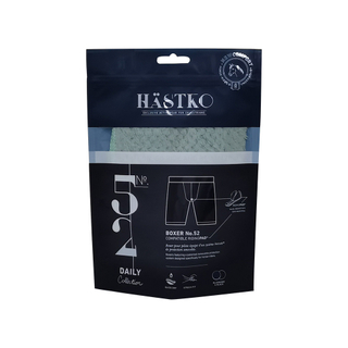 100% Biodegradable Underwear Clothing Packaging Bag Compostable PLA Certification Zipper Bag