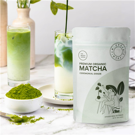 bolsita de t&eacute; matcha org&aacute;nico