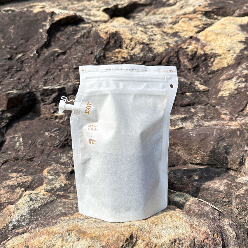 Merkevarebygging Design Eco Resealable Ziplock Stand Up Pouch Coffee