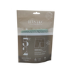 Design di imballaggi tessili per abiti in amido di mais certificato Finestra trasparente biodegradabile personalizzata con borsa per calzini Doypack con foro per appendere