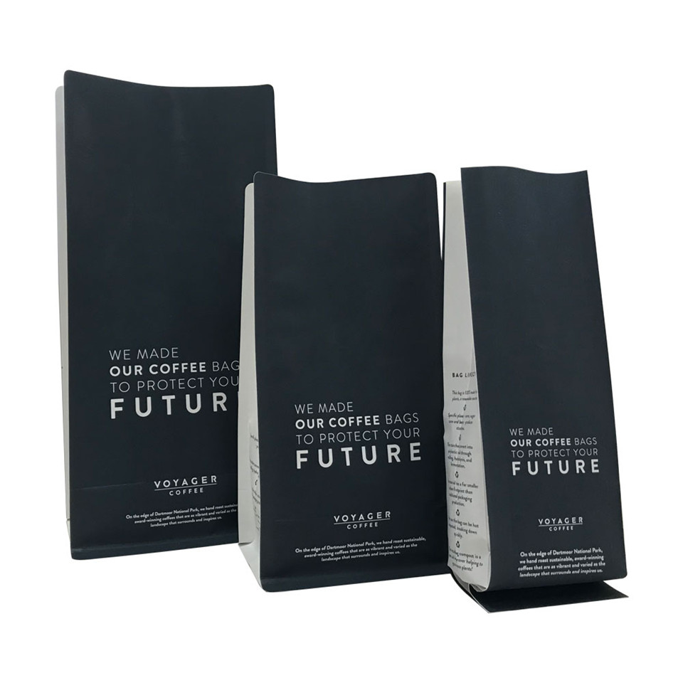 Custom Design Laminated Material Top Quality Biodegradable Materials Coffee Bag Companies