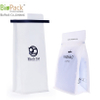 Popular white gusset plastic free Eco Coffee and Tea Bag With Zip lock from China