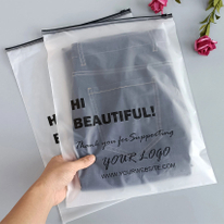 Eco Friendly Custom Ziplock Bags T-skjorte emballasje Engros