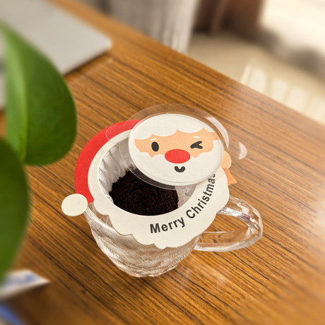 여행 홈 오피스 캠핑 커피를 위한 최고의 매달린 귀 작은 종이 UFO 커피 필터