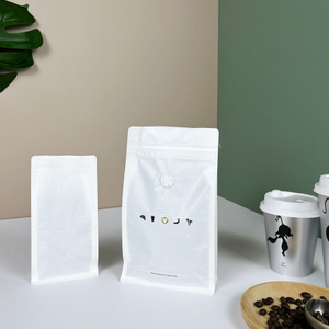 O caf&eacute; biodegrad&aacute;vel do papel de arroz ensaca o empacotamento flex&iacute;vel para torradores de caf&eacute; pequenos