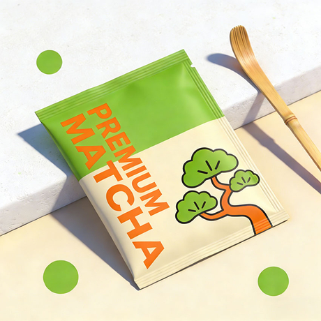 Sachet Bubuk Matcha Kompos