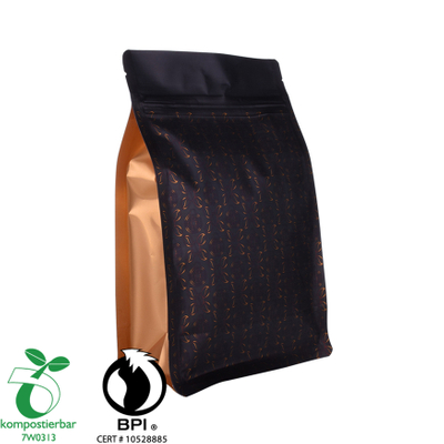 China Manufacturer Foil lined kraft paper coffee bags biodegradable,aluminium foil kraft food bag