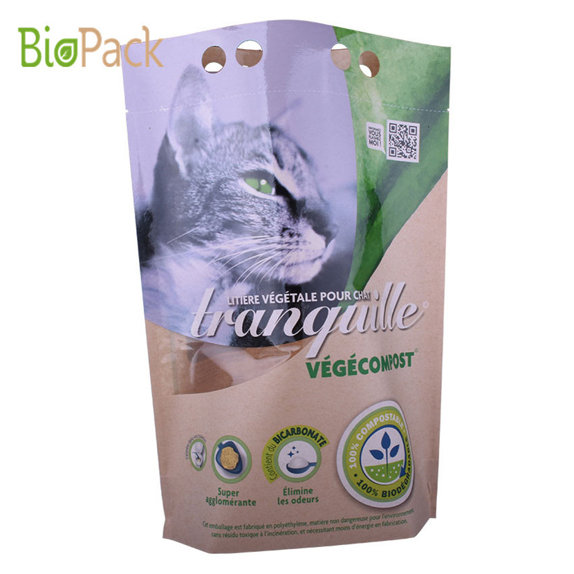 41 Top Images Compostable Cat Litter Liners : Custom Print Stand Up Cat Litter Packing Bag in Kraft ...