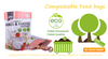 High Quality Plastic PLA PBAT Biodegradable Compostable Food Packaging Ziplock Bag