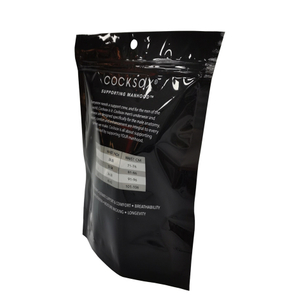 Resealable PLA Corn Starch Underclothes Custom Printing Biodegradable Packaging Zipper Doypack Supplier