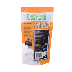 Zip Lock Standup Eco Friendly Food Packaging with Zip Lock Tear Las Vegas