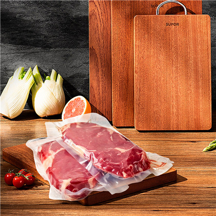 Bolsa de carne de sellado al vac&iacute;o compostable personalizada
