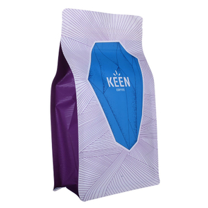Biodegradable Flat Aluminum Foil Food Storage Coffee Bag