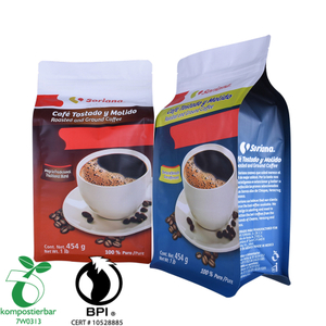 Food Ziplock Plastic Ziplock Square Bottom Storage Bag For Tea