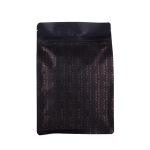 Factory Price Wholesale Logo Printed Eco Friendly Flat Bottom Side Gusset Coffee Bag 500G