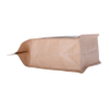 Kraft Paper Offset Printing Barrier Recycle Zip Lock Kraft Paper Bag
