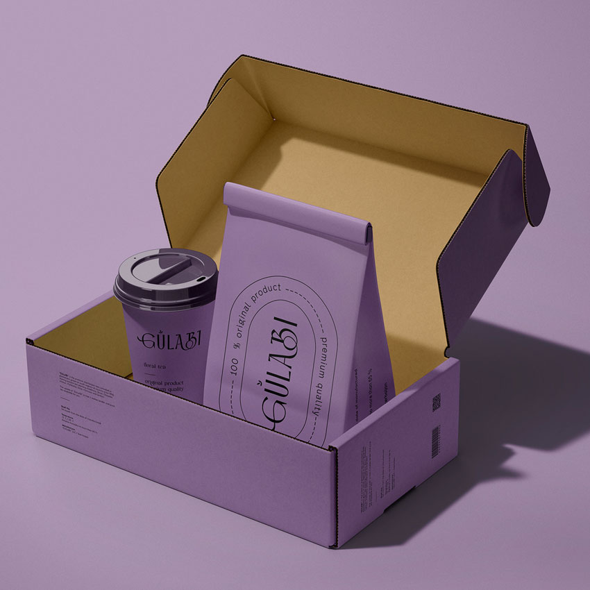 Branding Design Branding Design Branding Packaging riciclabile per eCommerce