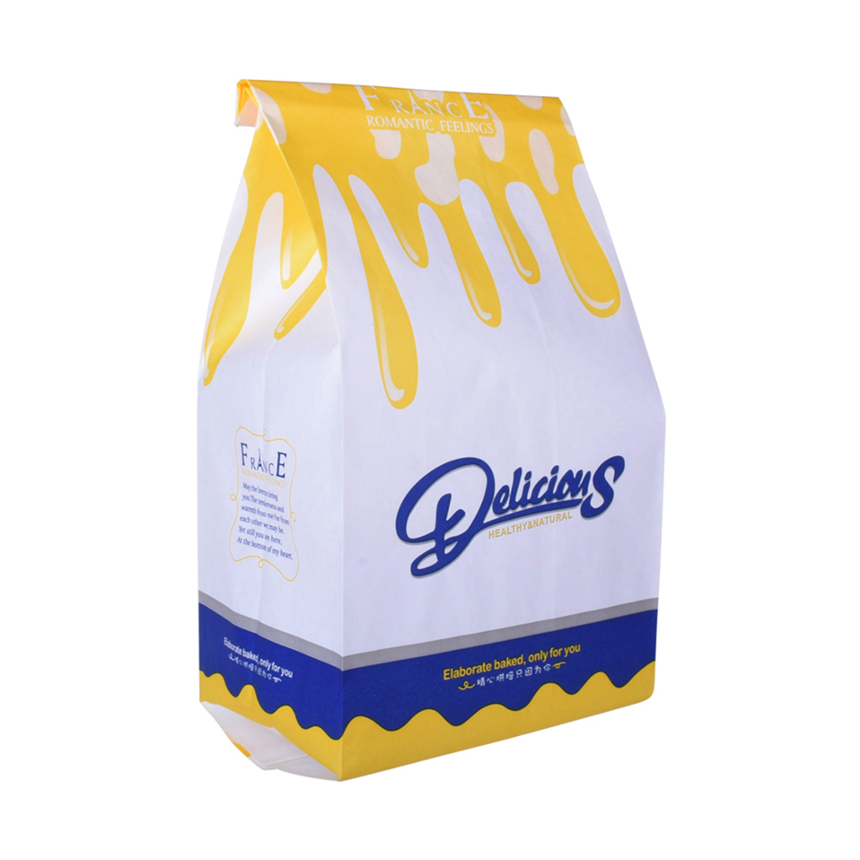 Download Wholesale Customized 5kg Flour Packaging Paper Wheat Flour Bag With Window Biopacktech Co Ltd