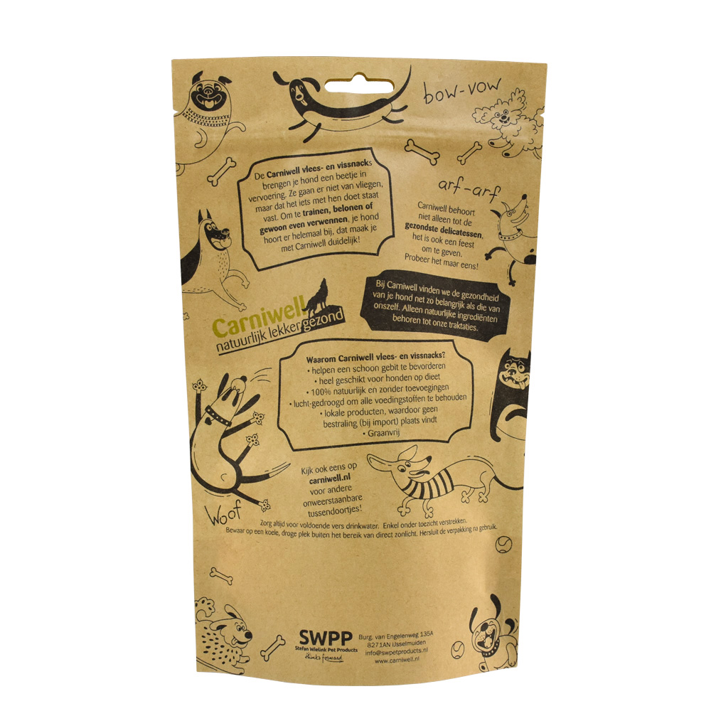 Biodegradable Custom Printed Dog Food Treat Packaging Bag Wholesale
