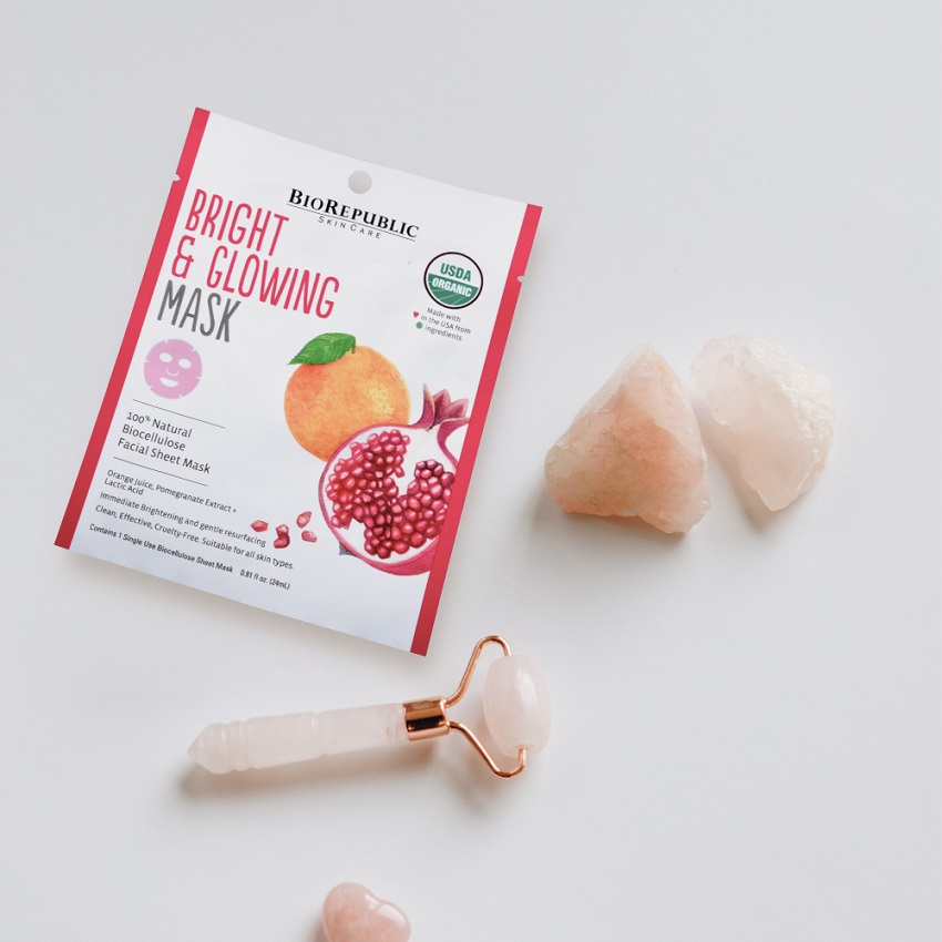 การออกแบบการพิมพ์ดิจิทัลบรรจุภัณฑ์มาส์กหน้าถุงแบนแบบกำหนดเอง