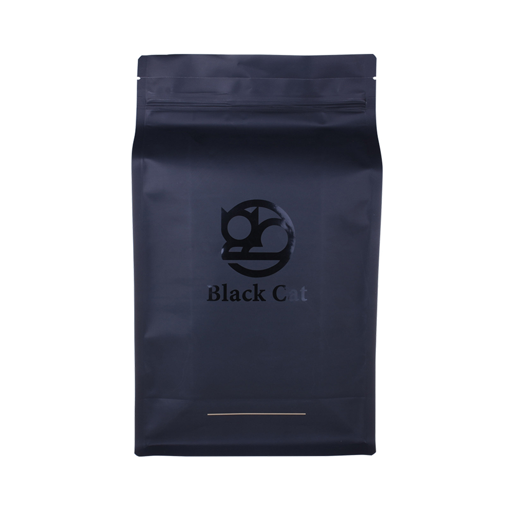 Eco-Friendly High Quality Ziplock Coffee Plastic Flat Bag