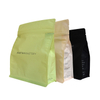 Customized Logo Printed Ldpe Flat Plastic Coffee Bag with Valve