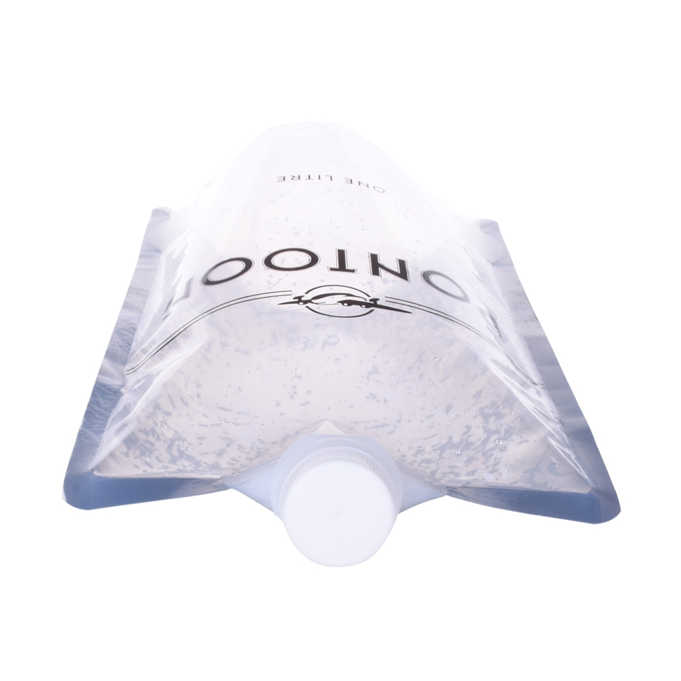 Custom Printing Nylon Spout Pouch Liquid Drinks Packaging Stand Up Bag Crush Resistance