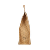 Laminated Material Kraft Paper Coffee Ziplock Bag Flat Bottom