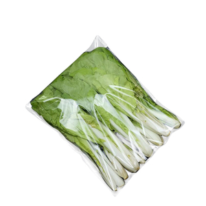 Custom Size Compostable Clear Flat Self Sealing Cellophane Bags for Leafy Greens