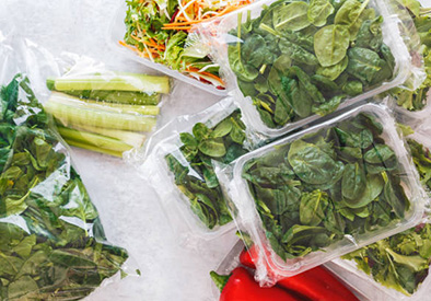 verde hoja compostables packaging