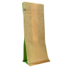 Frosted Finish 100 Recyclable Green PE Custom Printed Coffee Bags