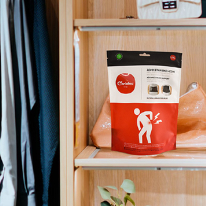 Gjenlukkbar frostet svart biologisk nedbrytbar plastundert&oslash;yspose med vindu