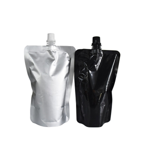Wholesale Laminated Recyclable Mylar Foil Liquid Stand Up Pouch with Spout