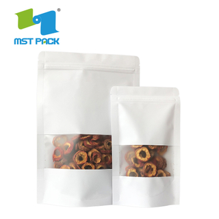 Biodegradable Nuts Kraft Paper Pouch with Zipper