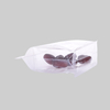 Eco friendly Compostable Biodegradable Ziplock Flat Bottom Pouch